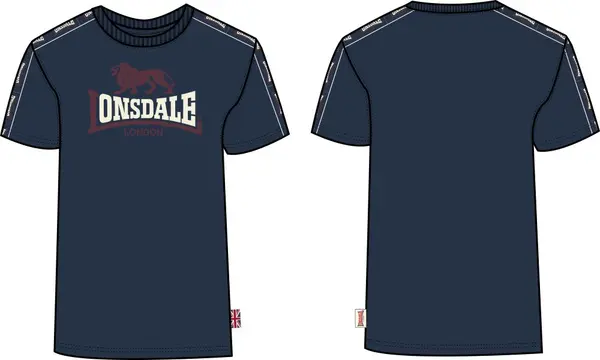 Lonsdale Мъжка тениска Lonsdale с нормална кройка