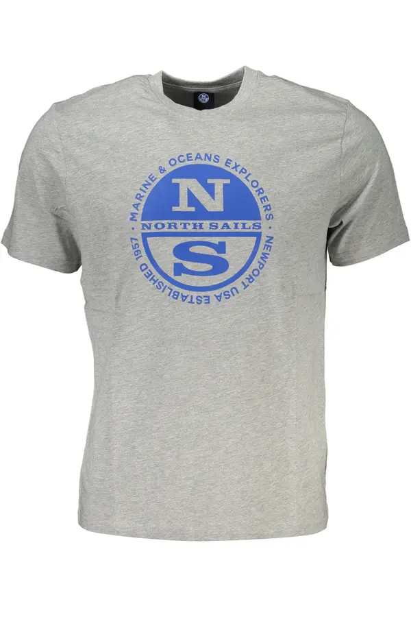 North Sails Мъжка тениска NORTH SAILS, сива