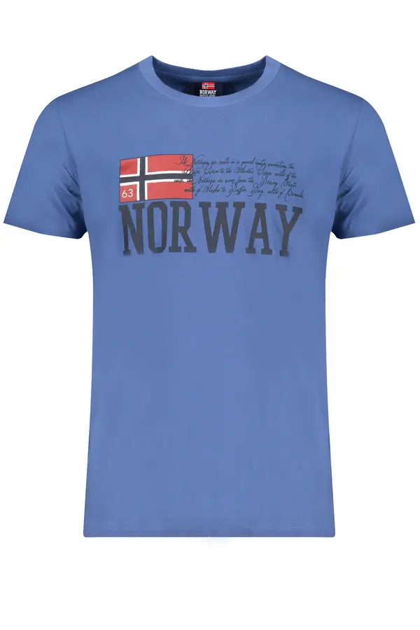 NORWAY 1963 Мъжка тениска НОРВЕГИЯ 1963 синя