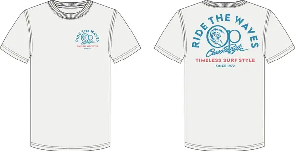 Ocean Pacific Мъжка тениска Ocean Pacific с нормална кройка