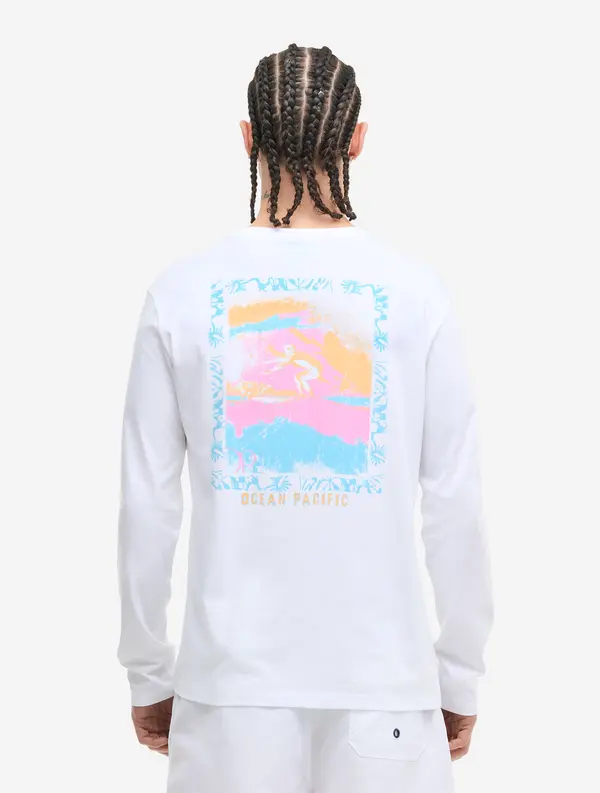 Ocean Pacific Мъжка тениска с дълъг ръкав Ocean Pacific