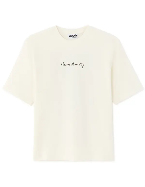 Celio Мъжка тениска с Клод Моне