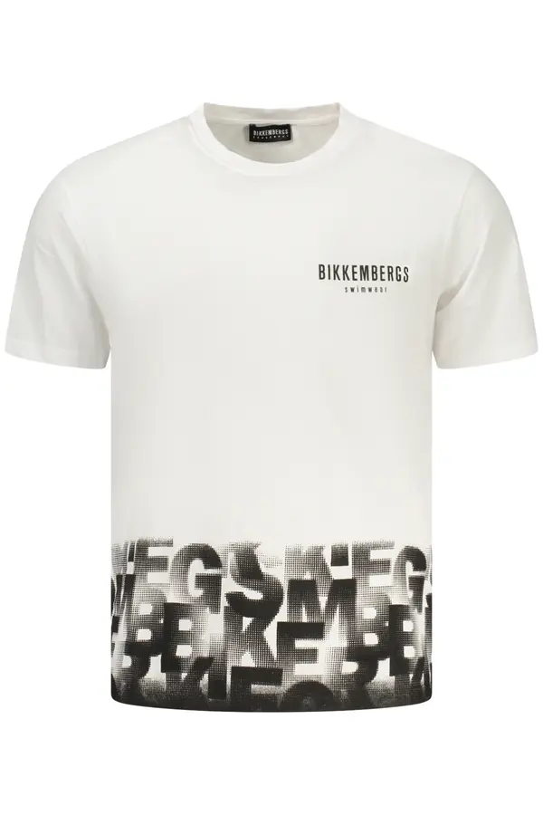 Bikkembergs Мъжка тениска с къс ръкав Bikkembergs, бяла