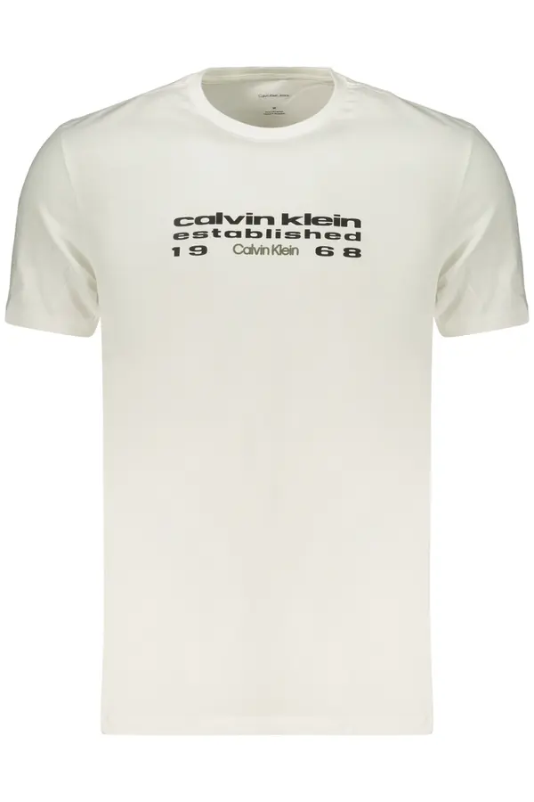 Calvin Klein Мъжка тениска с къс ръкав CALVIN KLEIN, бяла