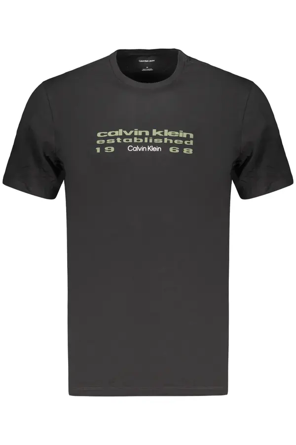 Calvin Klein Мъжка тениска с къс ръкав Calvin Klein, черна