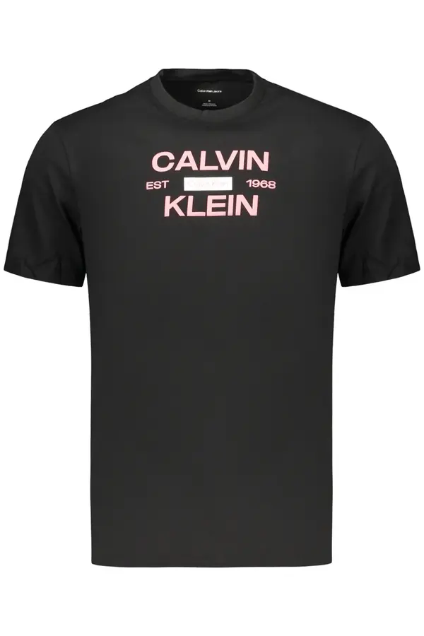 Calvin Klein Мъжка тениска с къс ръкав CALVIN KLEIN, черна