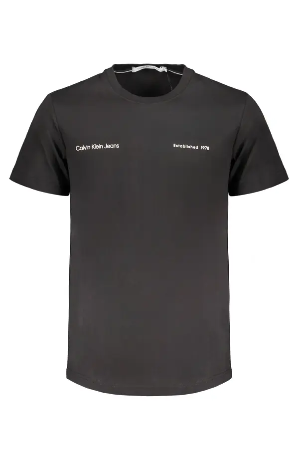 Calvin Klein Мъжка тениска с къс ръкав Calvin Klein, черна