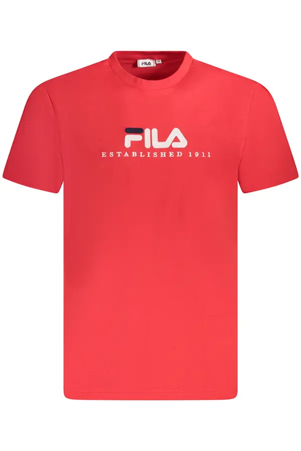 Fila Мъжка тениска с къс ръкав FILA, червена
