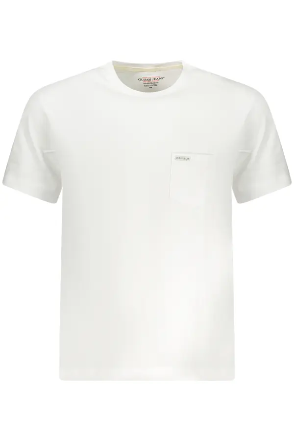 GUESS JEANS Мъжка тениска с къс ръкав GUESS JEANS - бяла