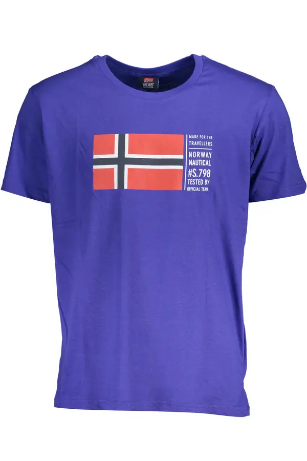 NORWAY 1963 Мъжка тениска с къс ръкав НОРВЕГИЯ 1963