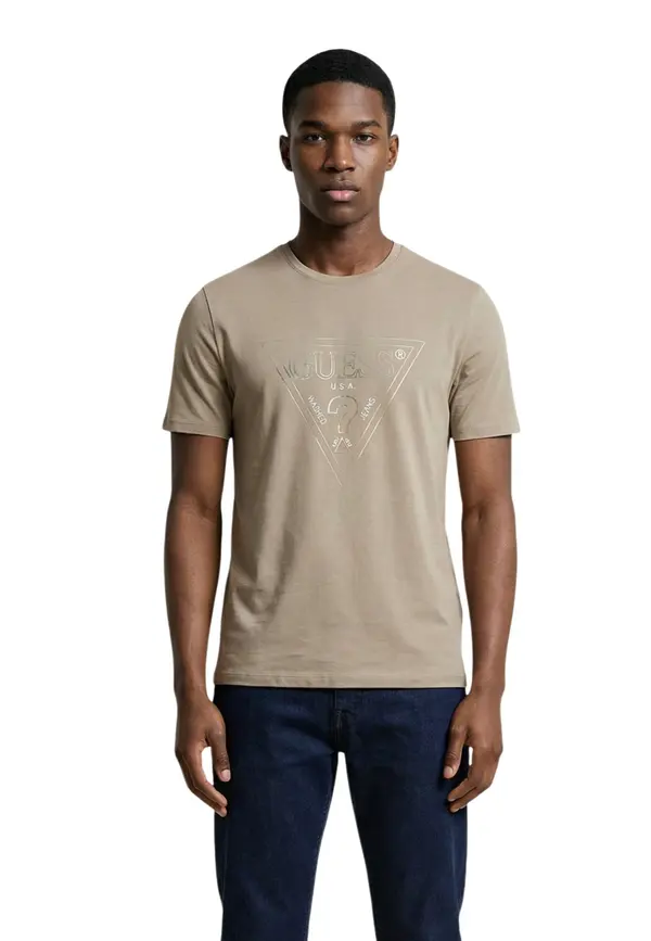 Guess Мъжка тениска с щампа Guess