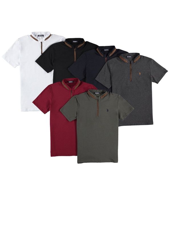 dewberry Мъжка тениска с яка  dewberry