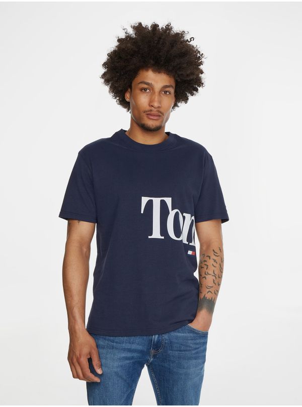Tommy Hilfiger Мъжка тениска Tommy Hilfiger Navy