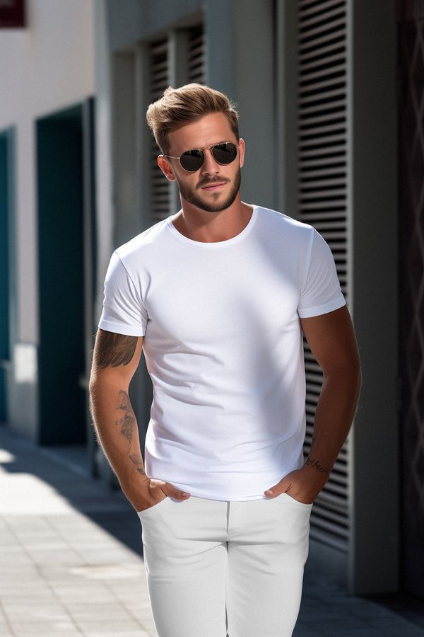 Trendyol Мъжка тениска Trendyol Basic