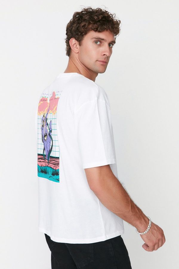 Trendyol Мъжка тениска Trendyol Printed