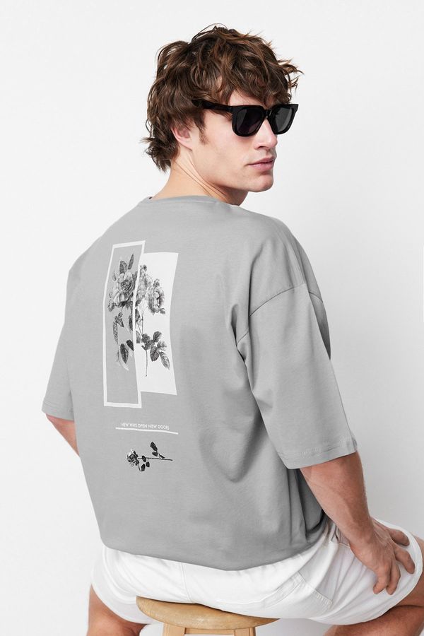 Trendyol Мъжка тениска Trendyol Printed