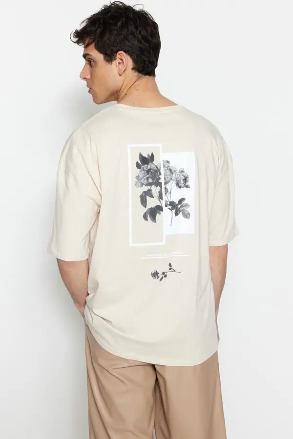 Trendyol Мъжка тениска Trendyol Printed