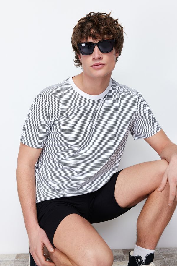 Trendyol Мъжка тениска Trendyol Striped
