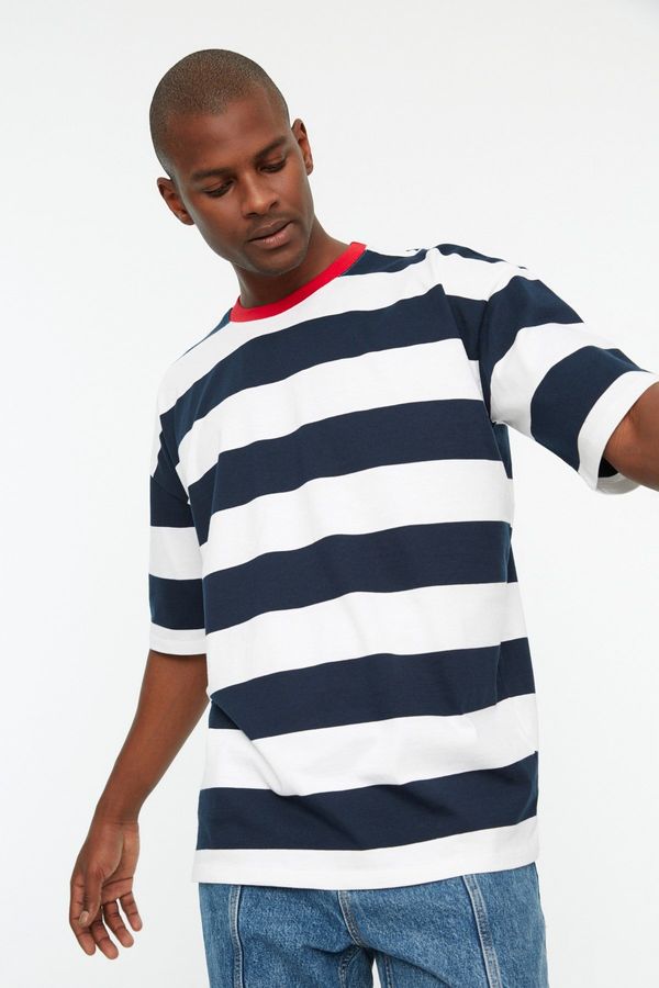 Trendyol Мъжка тениска  Trendyol Striped
