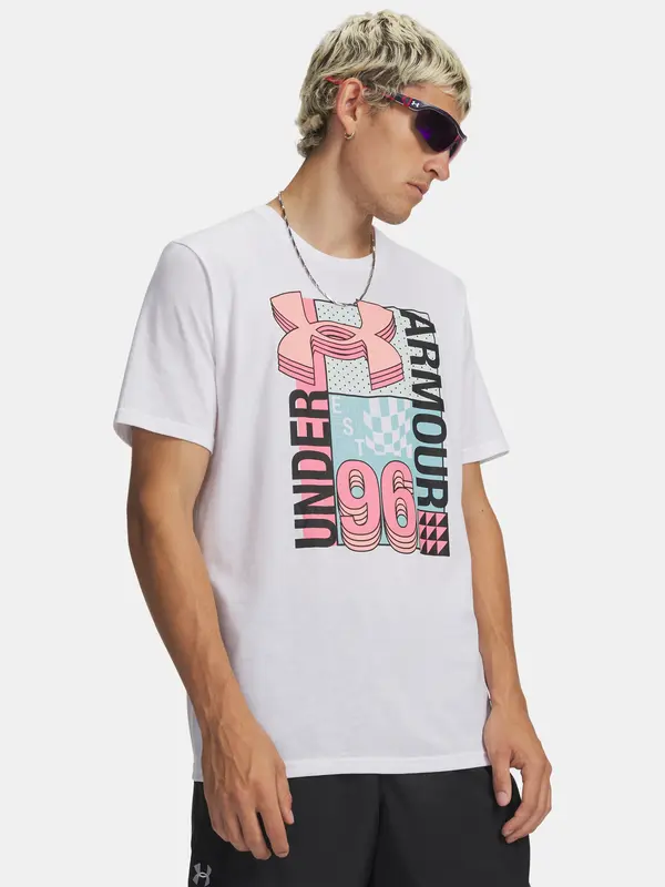 Under Armour Мъжка тениска Under Armour UA M LOGO COLLAGE SS