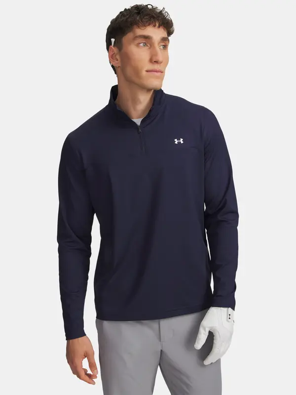 Under Armour Мъжка тениска Under Armour UA T2G 1/4 Zip - синя