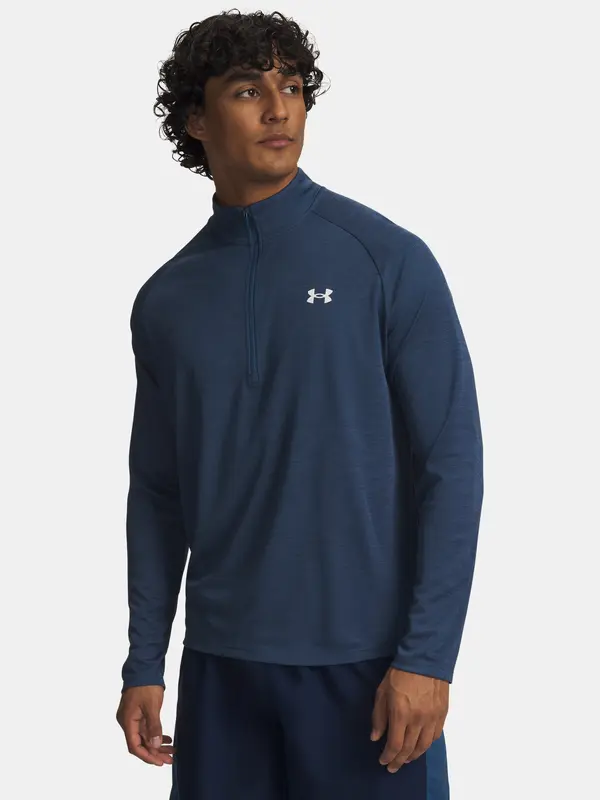 Under Armour Мъжка тениска Under Armour UA Tech Textured с 1/2 цип