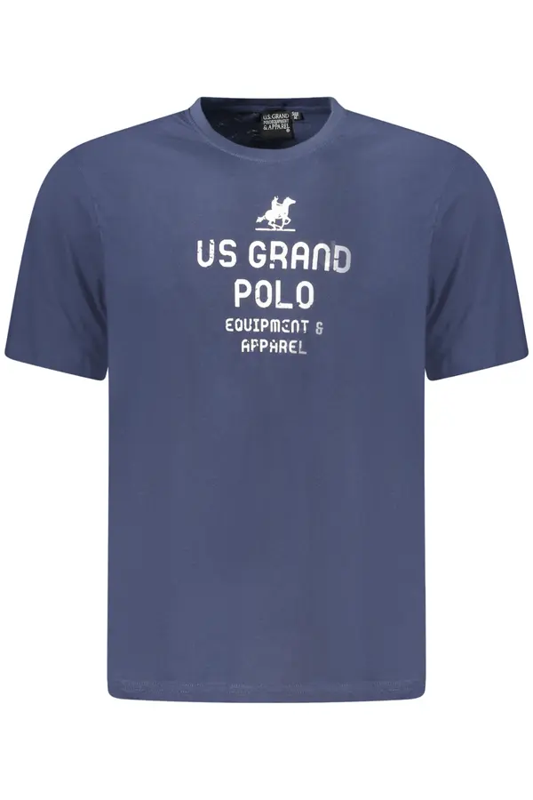 U.S. GRAND Мъжка тениска US Grand Polo, синя