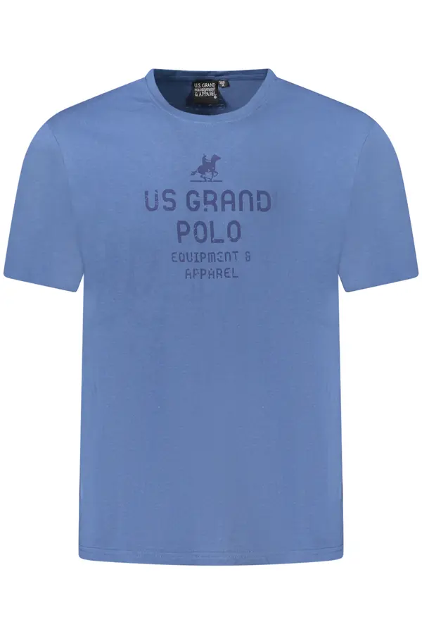 U.S. GRAND Мъжка тениска US Grand Polo, синя