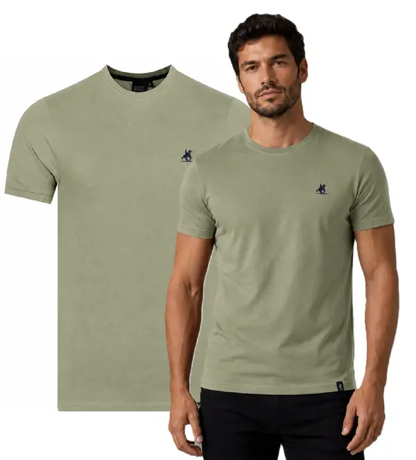 U.S. GRAND POLO EQUIPMENT & APPAREL Мъжка тениска US Grand Polo, зелена