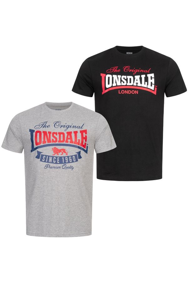 Lonsdale Мъжка тениска. Lonsdale Double Pack