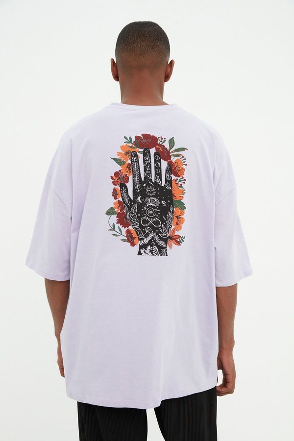 Trendyol Мъжка тениска. Trendyol Oversized