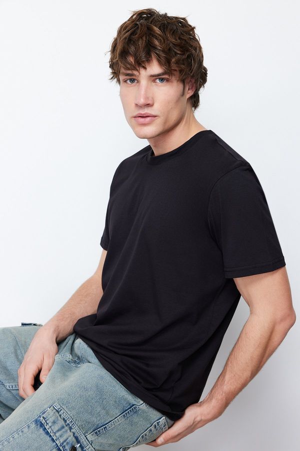 Trendyol Мъжка тениска. Trendyol TMNSS21TS0808/WHİTE