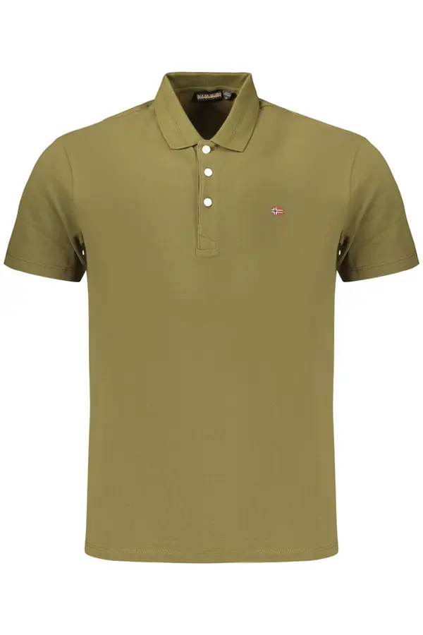 Napapijri Мъжка зелена поло блуза Napapijri