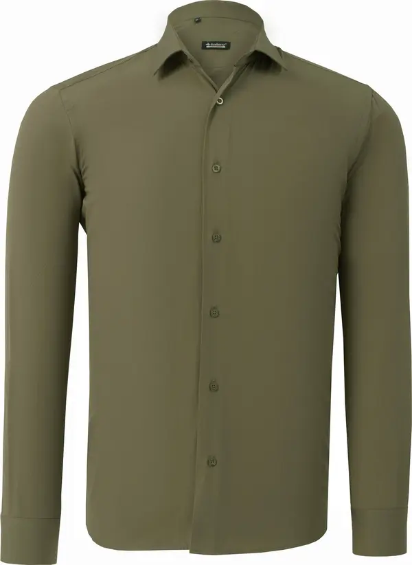 dewberry Мъжка зелена риза Dewberry