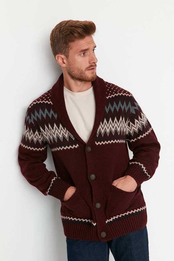 Trendyol Мъжка жилетка Trendyol Patterned