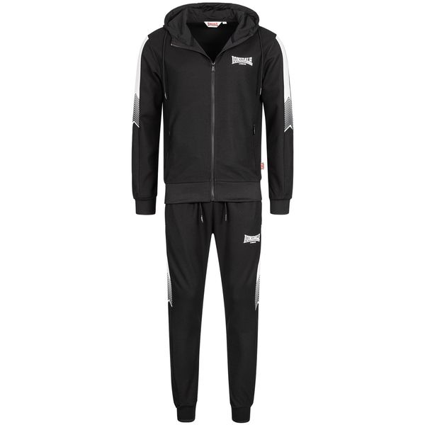 Lonsdale Мъжки анцуг Lonsdale 114059-Black/White