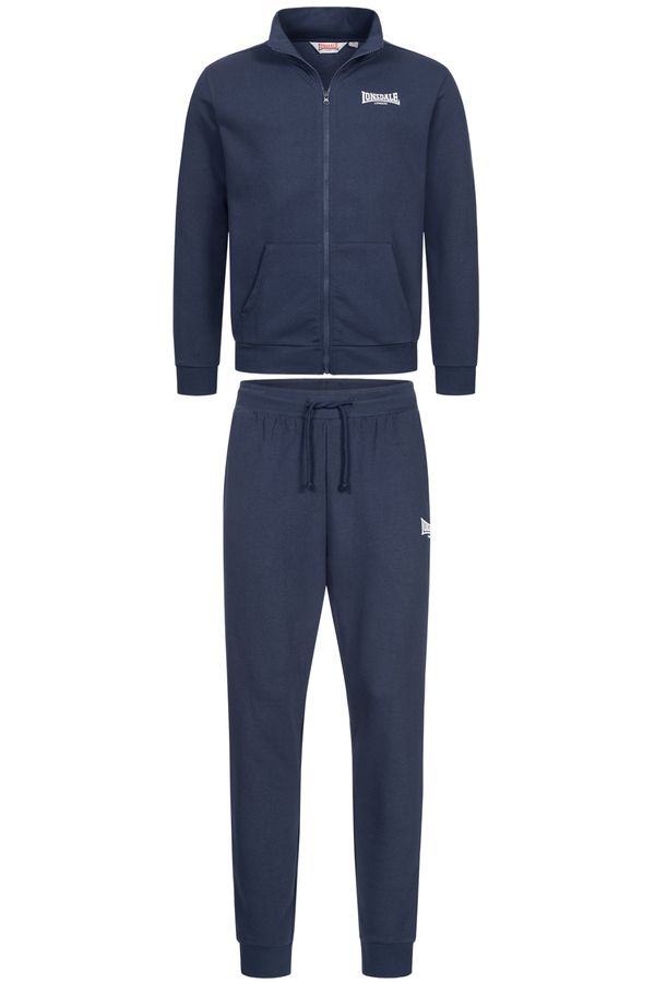 Lonsdale Мъжки анцуг Lonsdale 117427-Navy/White