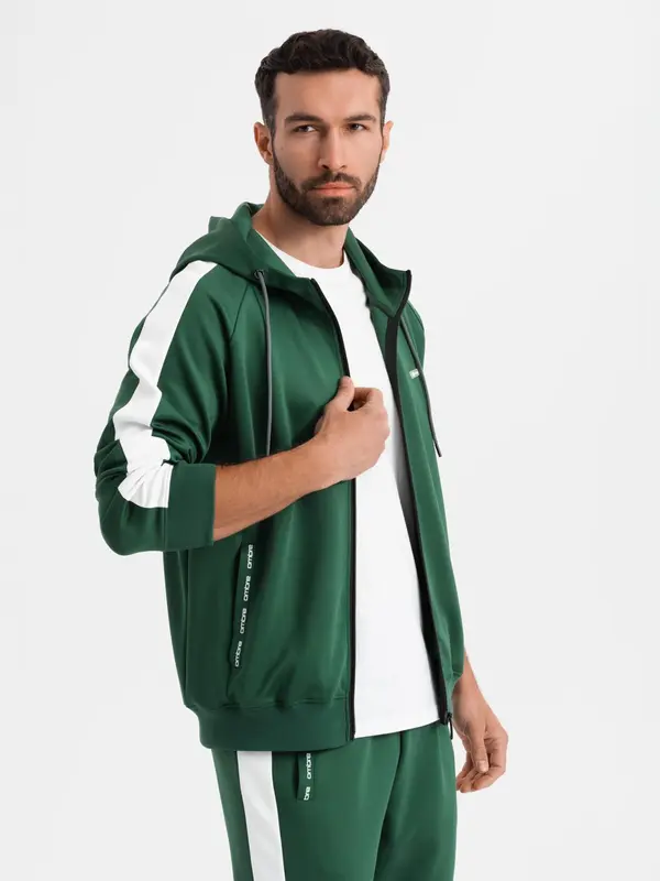 Ombre Мъжки анцуг с качулка Ombre