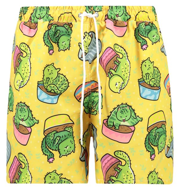 Mr. GUGU & Miss GO Мъжки бански Mr. GUGU & Miss GO CACTUS CAT