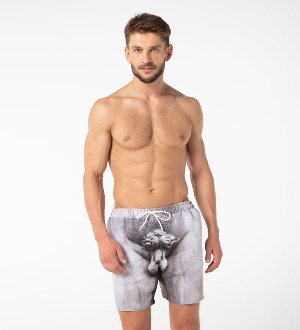 Mr. GUGU & Miss GO Мъжки бански Mr. GUGU &amp; Miss GO Graphic printed