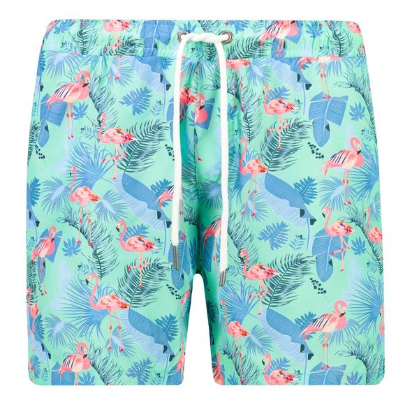 Trendyol Мъжки бански Trendyol Tropical Print