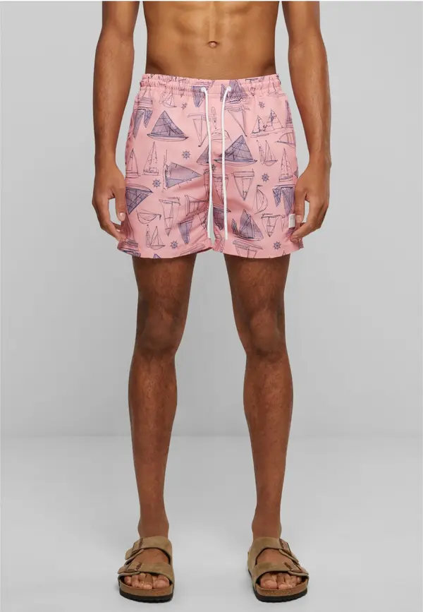 Urban Classics Мъжки бански Urban Classics Yacht Aop