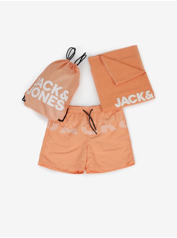 Jack & Jones Мъжки бански. Jack & Jones Towel & Backpack Set