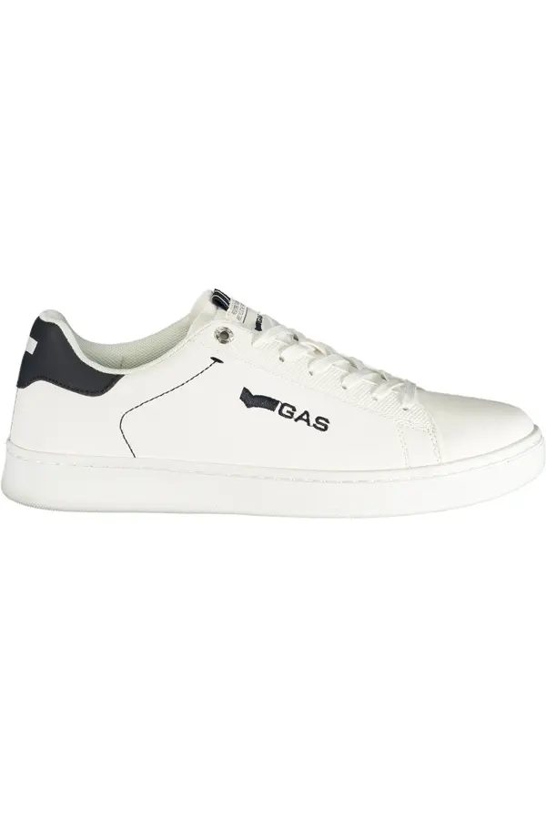 GAS Мъжки бели ниски маратонки