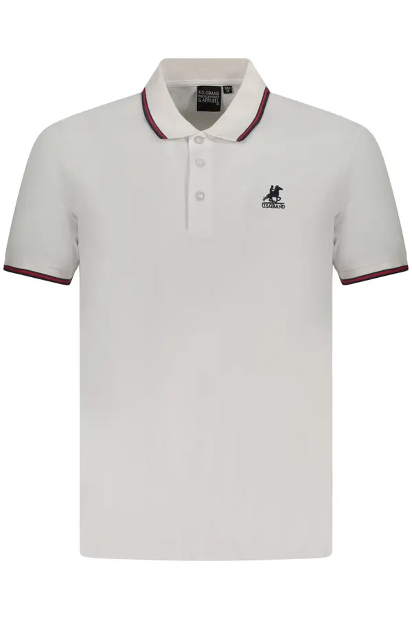 U.S. GRAND Мъжки бели поло ризи US Grand Polo