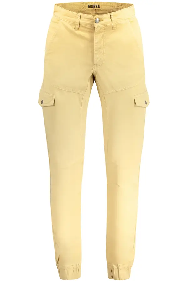 GUESS JEANS Мъжки бежов панталон с джобове Guess