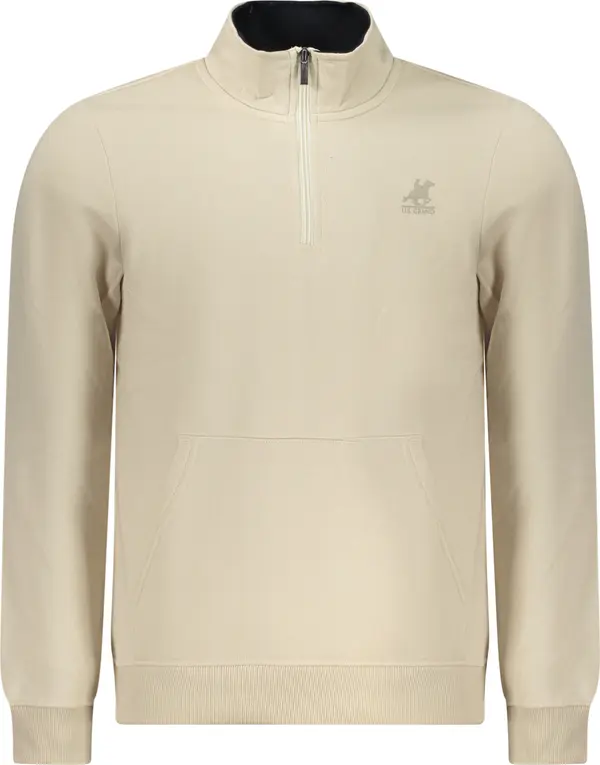 U.S. GRAND Мъжки бежов суичър с качулка