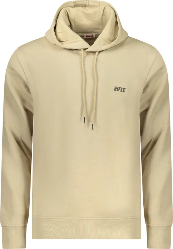 Rifle Мъжки бежов суичър с качулка RIFLE