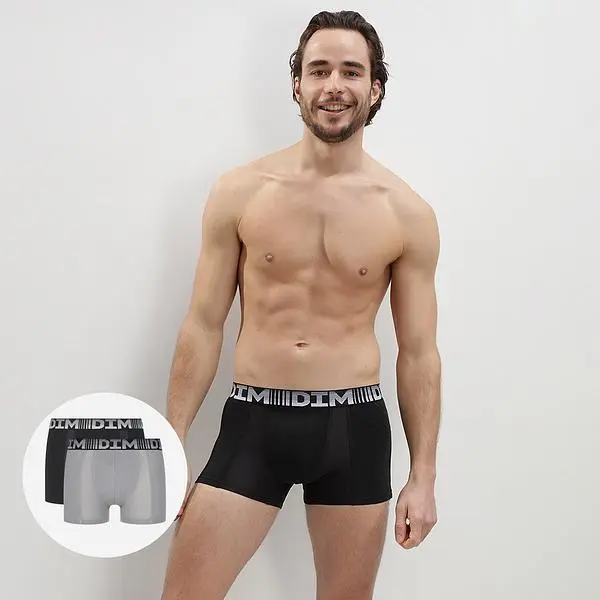 DIM Мъжки боксерки DIM COTTON 3D FLEX AIR BOXER