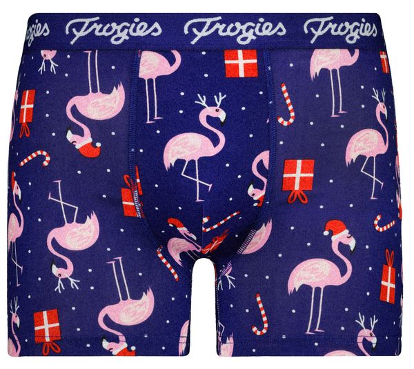 Frogies Мъжки боксерки Flamingo Frogies Christmas